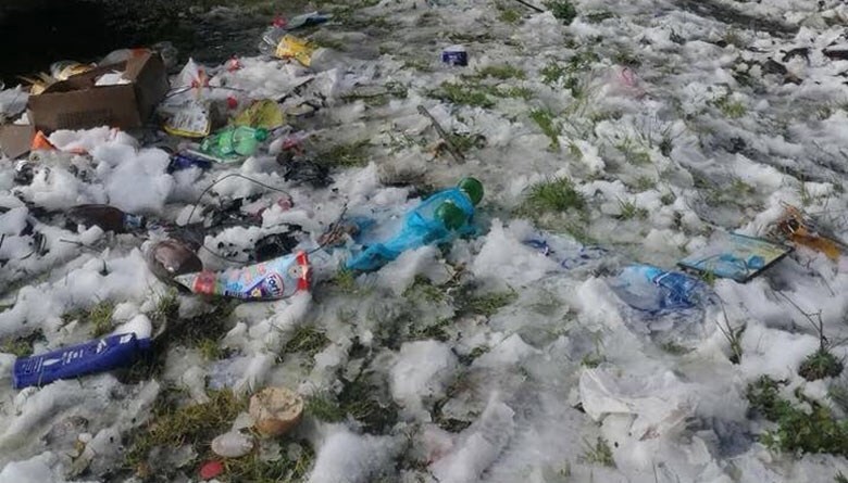 Turistas dejan 20 toneladas de basura en el Nevado de Toluca