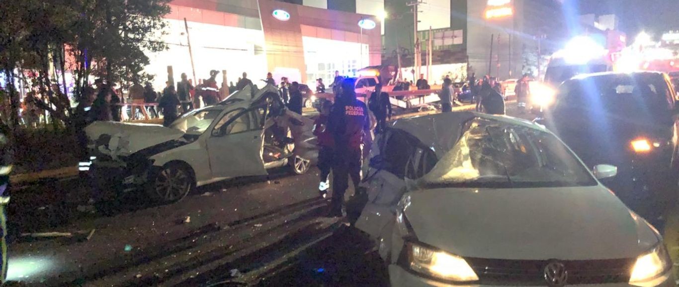 Accidente en la México-Toluca deja 10 decesos.