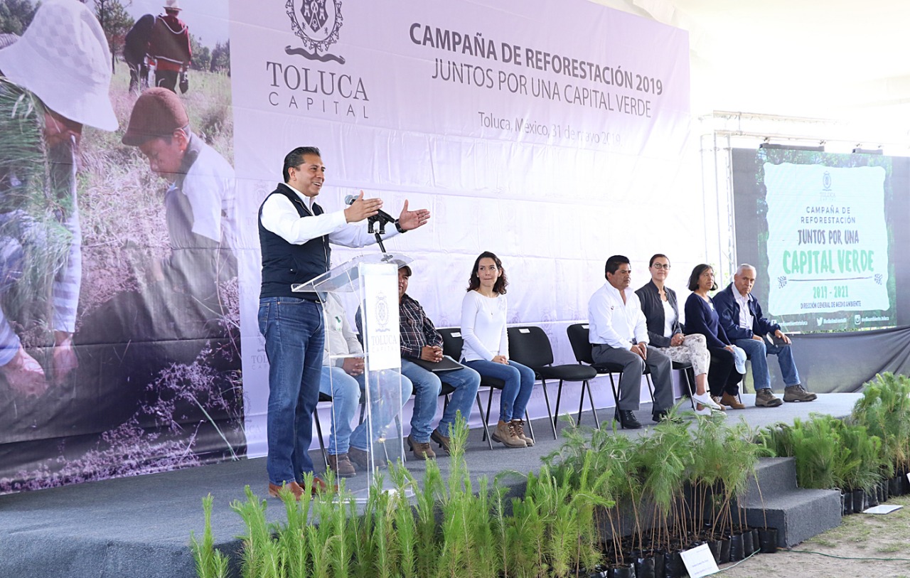 Inicia Juan Rodolfo Sánchez campaña de reforestación