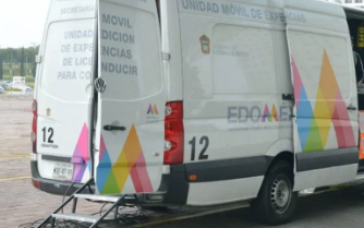 Unidad móvil para tramitar licencia en Toluca