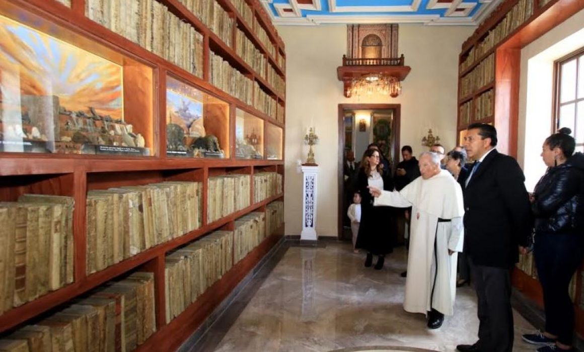 Toluca inaugura biblioteca y museo en Convento de la Merced con libros de los siglos XVIII y XIX