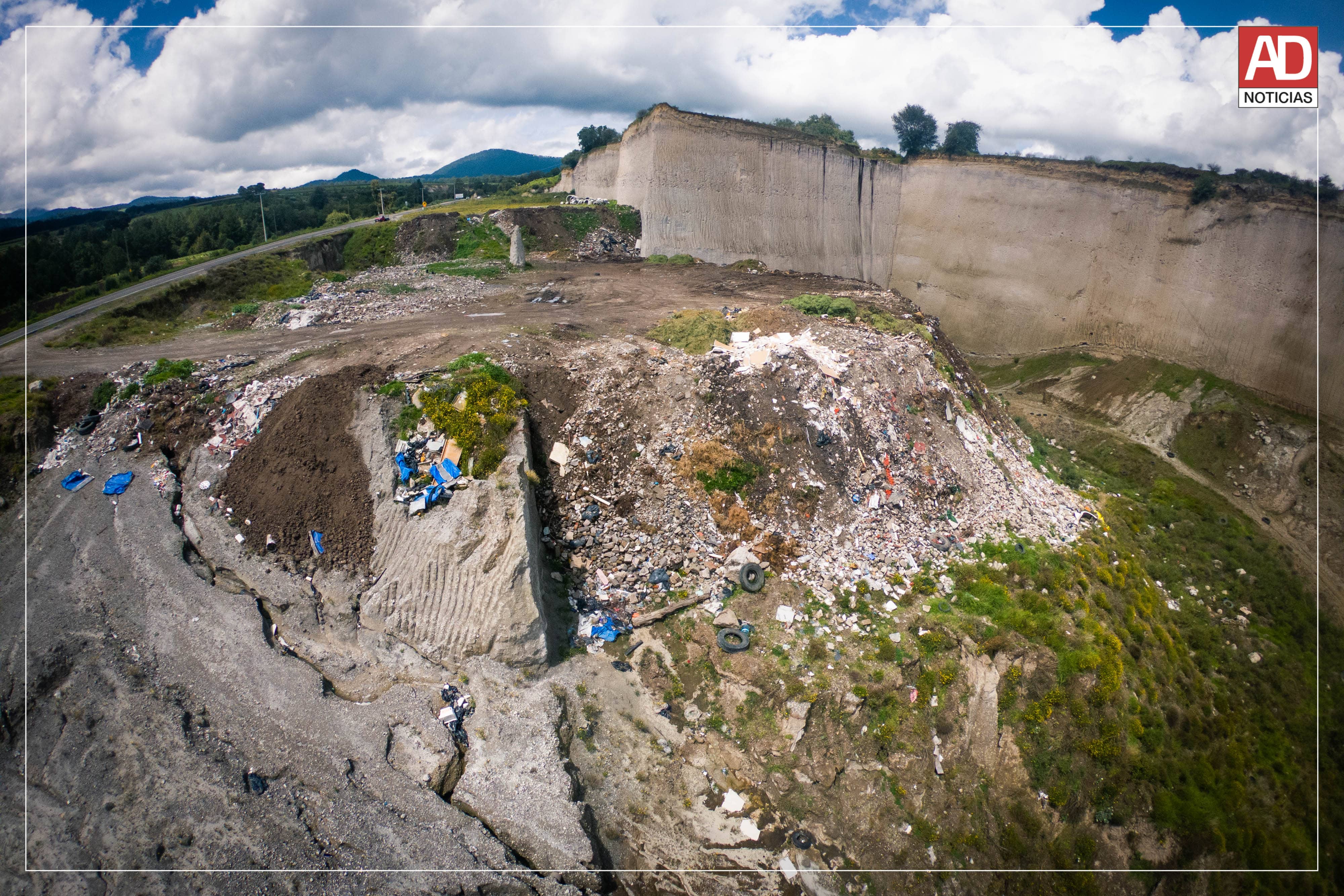 Minas abandonadas del Nevado de Toluca se convirtieron en basureros