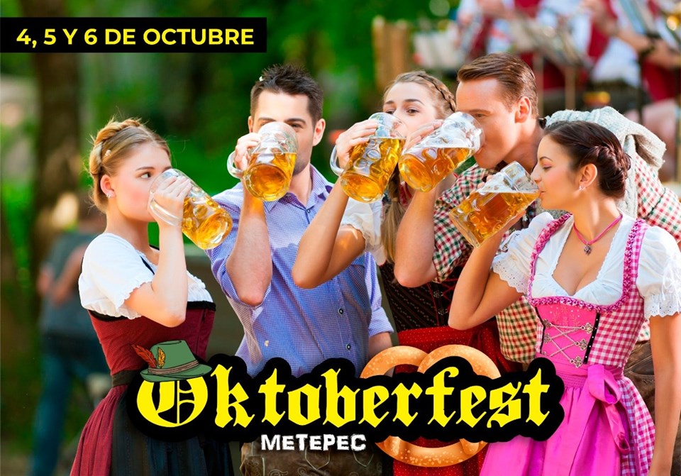 Festival de cerveza Oktoberfest en Metepec, EdoMéx