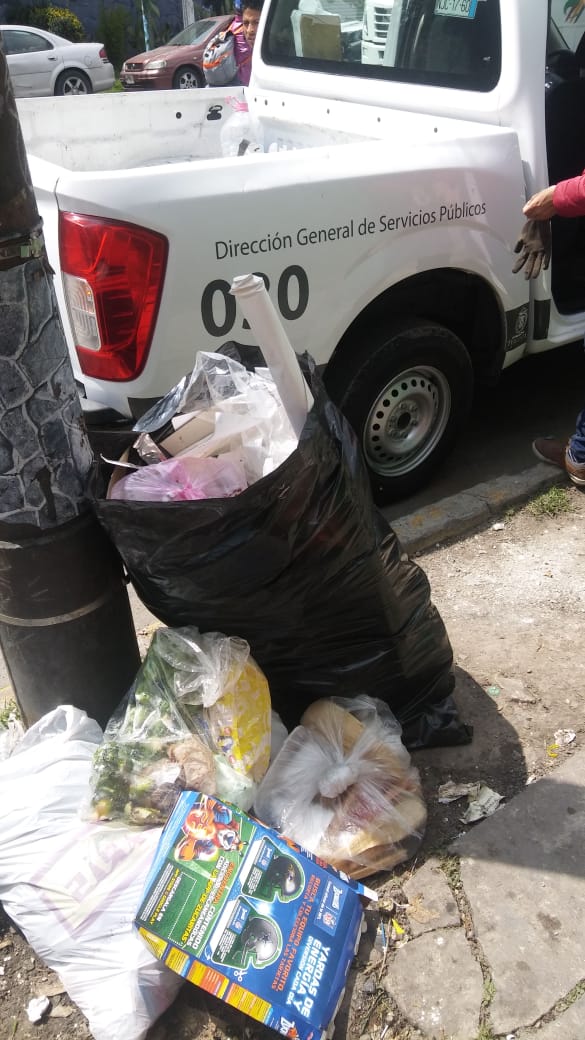Retiran diariamente cerca de 60 toneladas de basura en Paseo Matlazincas de Toluca