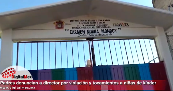 Padres de familia denuncian a director por violación en Zinacantepec
