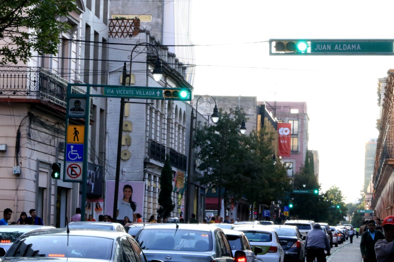 Cambio en sistema de semáforos en Toluca