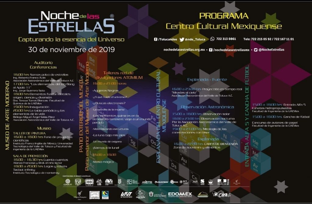 La noche de las estrellas en Toluca