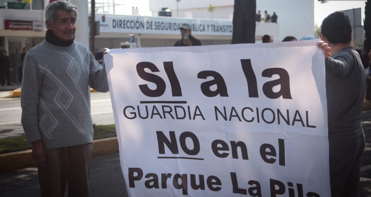 Metepec: Sin alternativas para base de la GN y dos detenidos