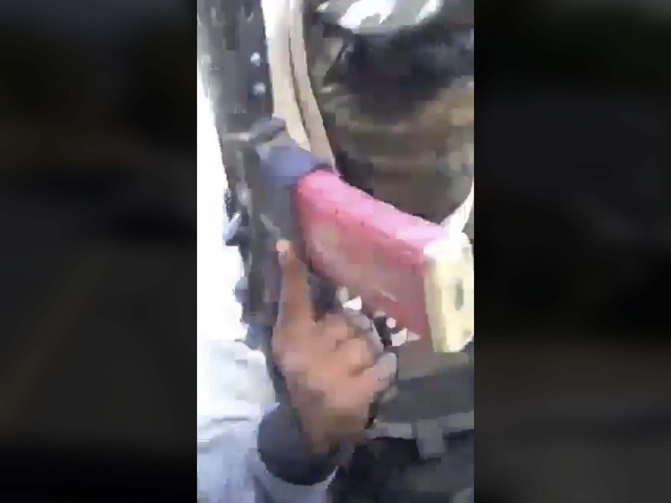 VIDEO||Conboy armado de sicarios en Almoloya de Alquisiras