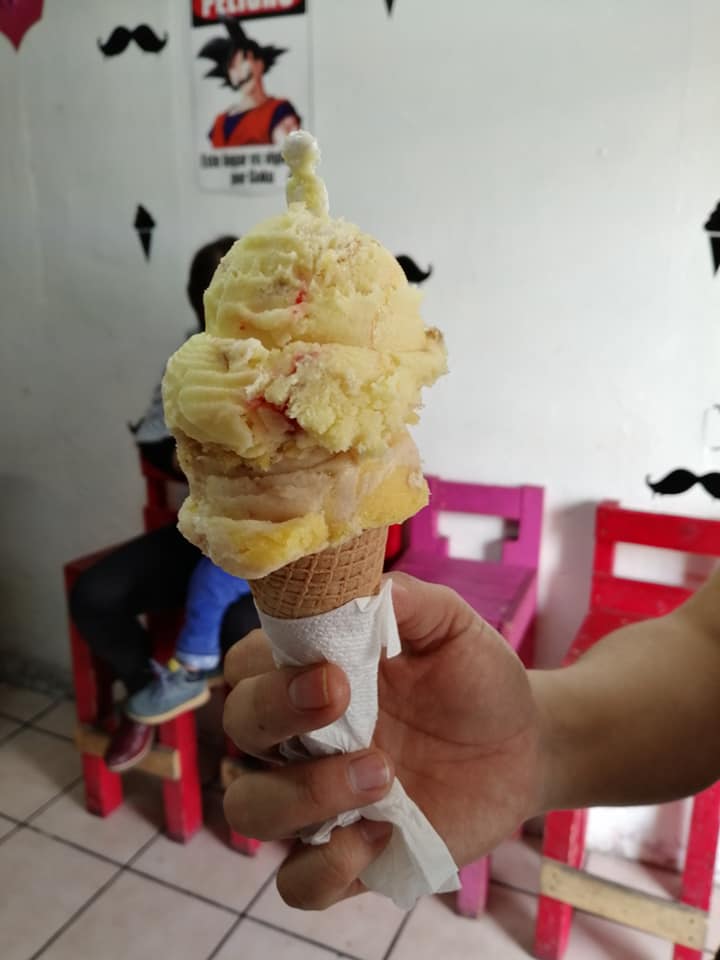 Crean por temporada helado de rosca de reyes en Toluca