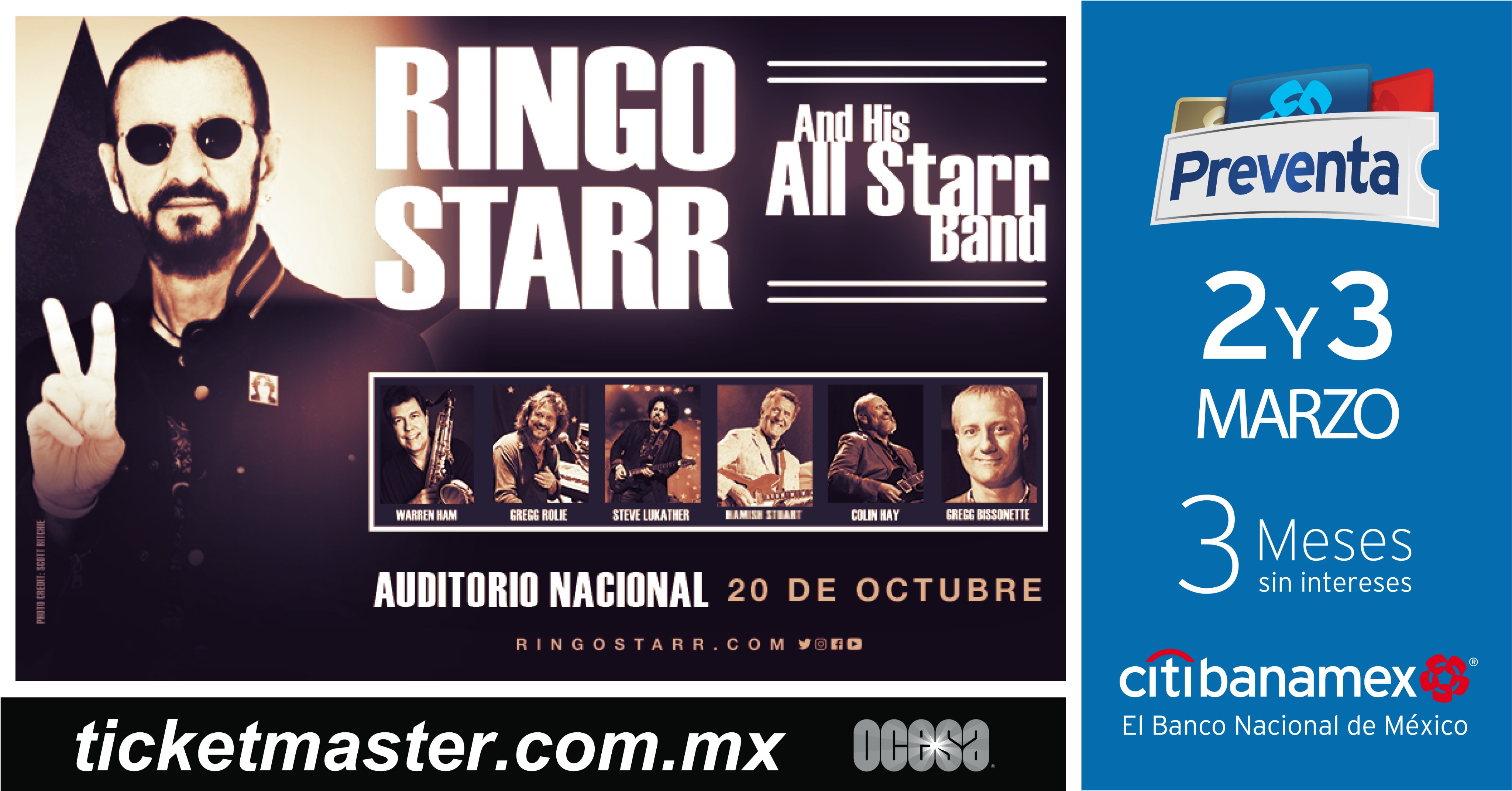 Ringo Starr regresa a Mexico este 2020