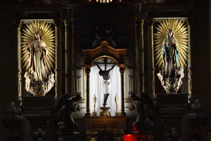 Leyenda del Cristo Negro de la iglesia de la Santa Veracruz en Toluca