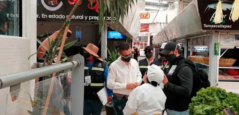 Suspenden comercios por incumplir normas sanitarias en Toluca
