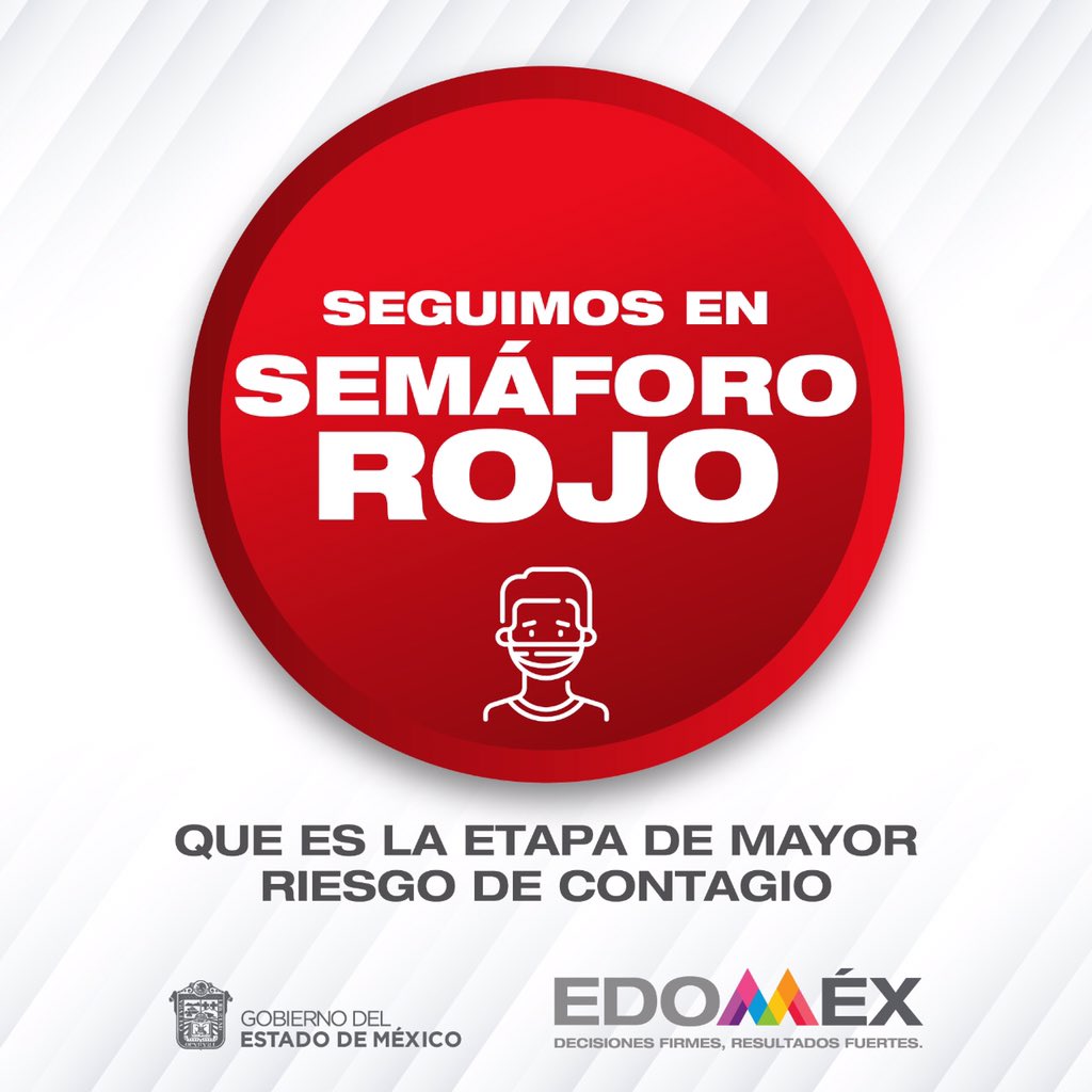 Salud pide reforzar medidas de higiene ante semáforo rojo en Edomex