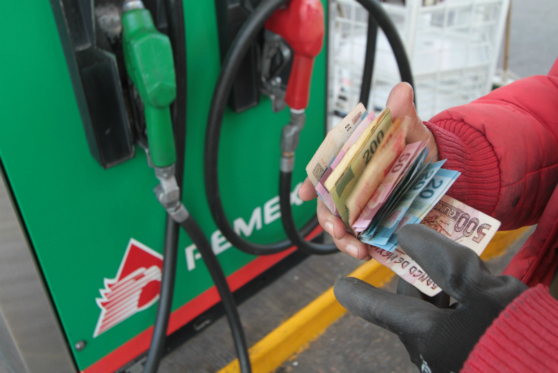 Precio gasolina SUBE, precios del Estado de México.