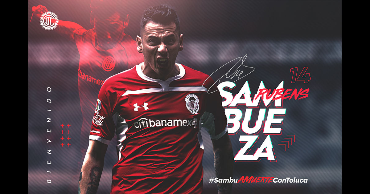 El regreso de Rubens Sambueza al Toluca FC