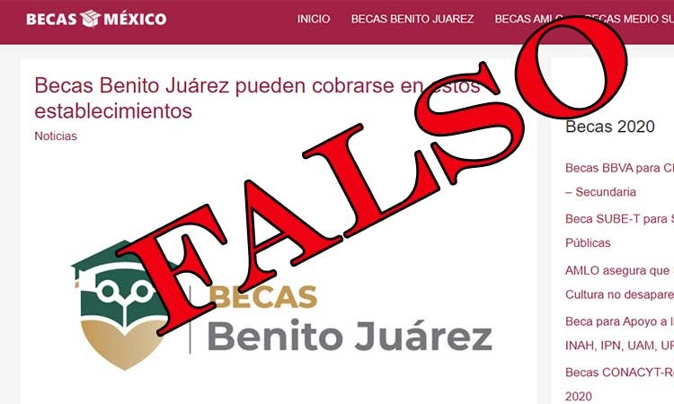 Becas Benito Juárez 2020: Alertan de nuevo tipo de fraude.
