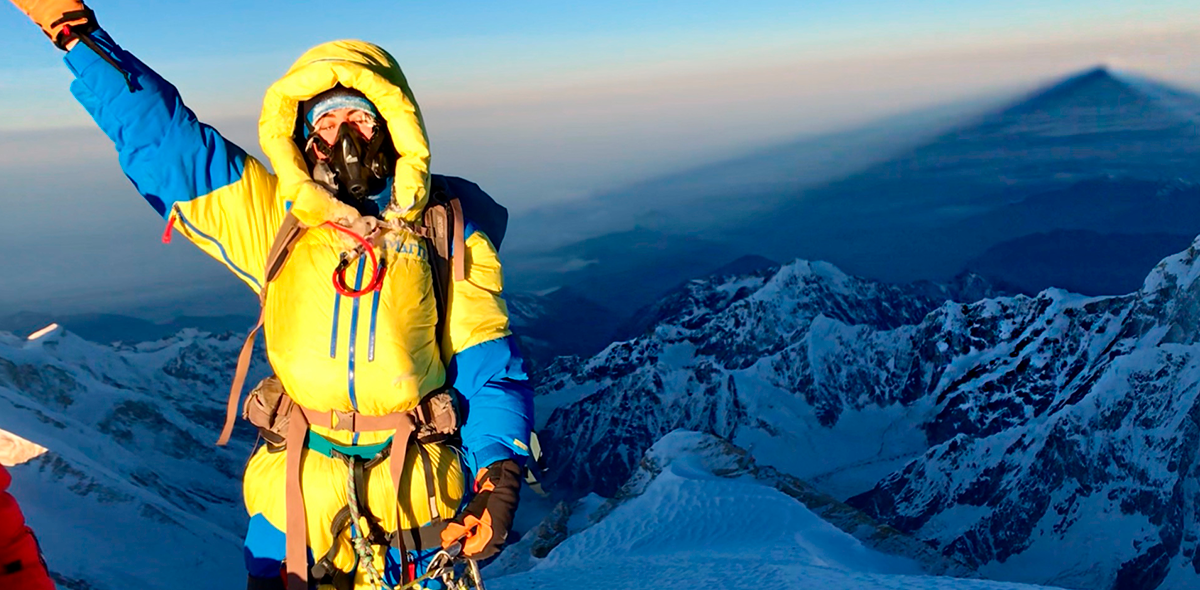 La mexicana que consiguió un récord Guinness en montañismo