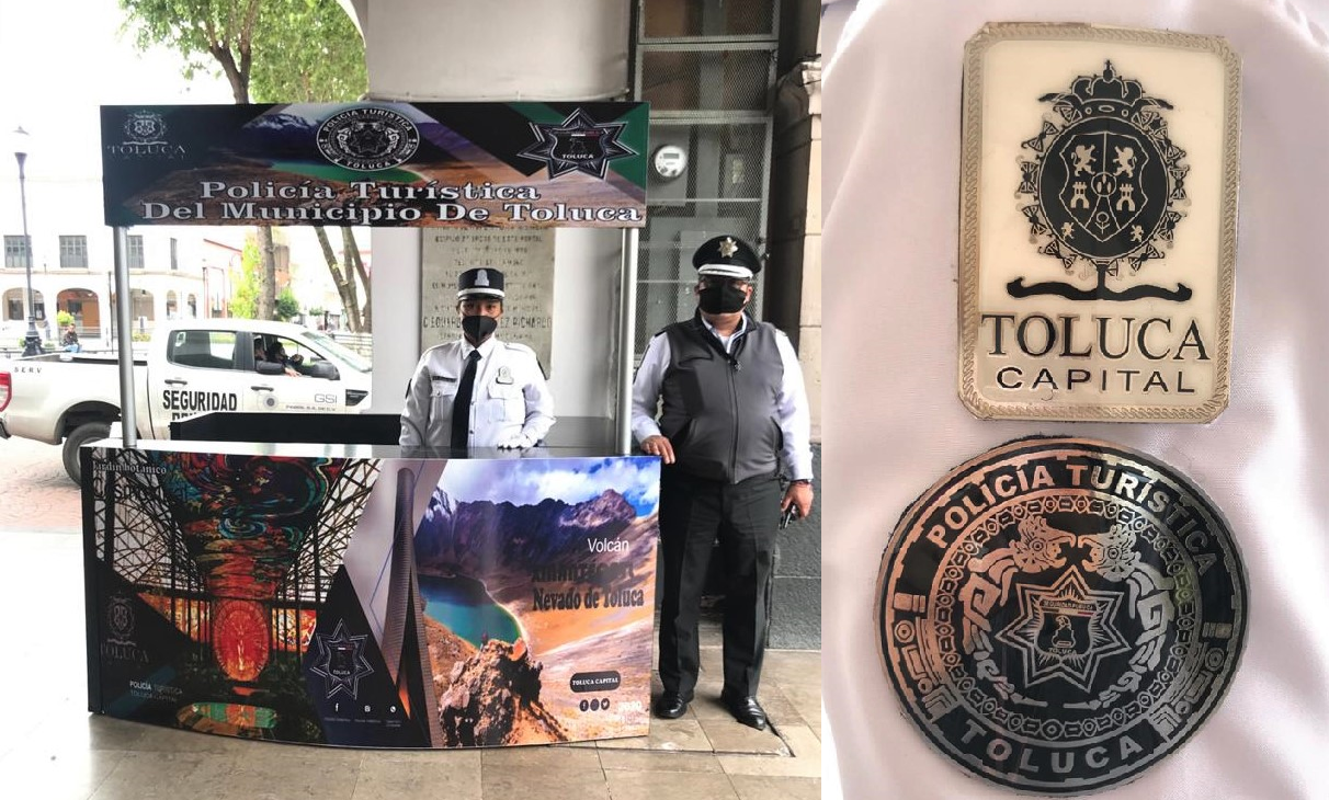 Policía Turística de Toluca brinda protección y seguridad a los visitantes