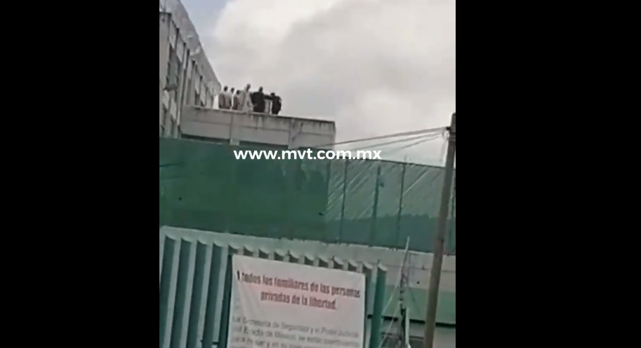 (Vídeo) Dos custodios del penal de Tenancingo fueron retenidos por presos