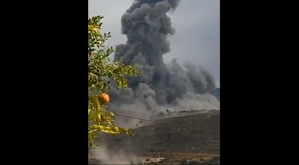 (Videos) Nuevamente registran fuerte explosión en Líbano