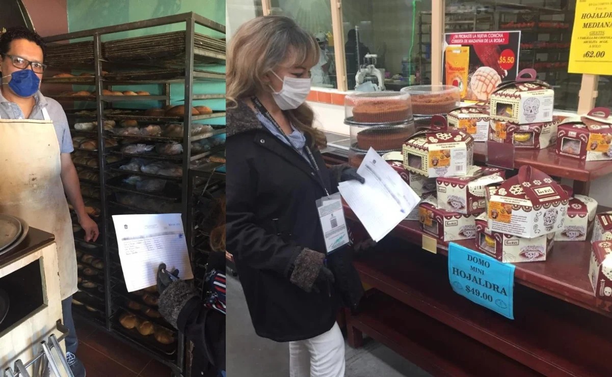 Cierran panaderías en Toluca por no contar con medidas sanitarias