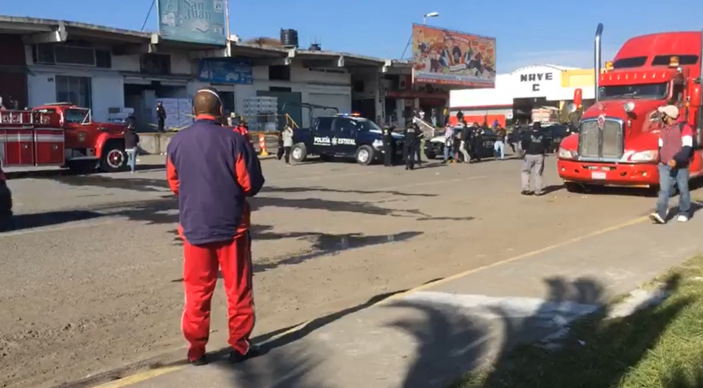 Atacan a trabajadores en la Central de Abastos de Toluca