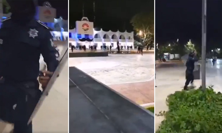 cancun-policias-disparan-al-aire-para-dispersar-manifestantes-y-atacan-a-mujer4
