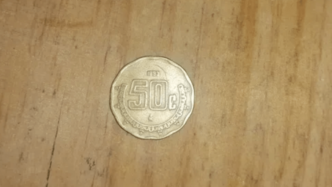 Esta moneda de 50 centavos se vende hasta en 20 mil pesos