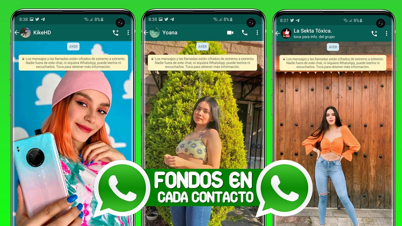 Fondo de pantalla diferente para cada chat en WhatsApp - Paso a paso