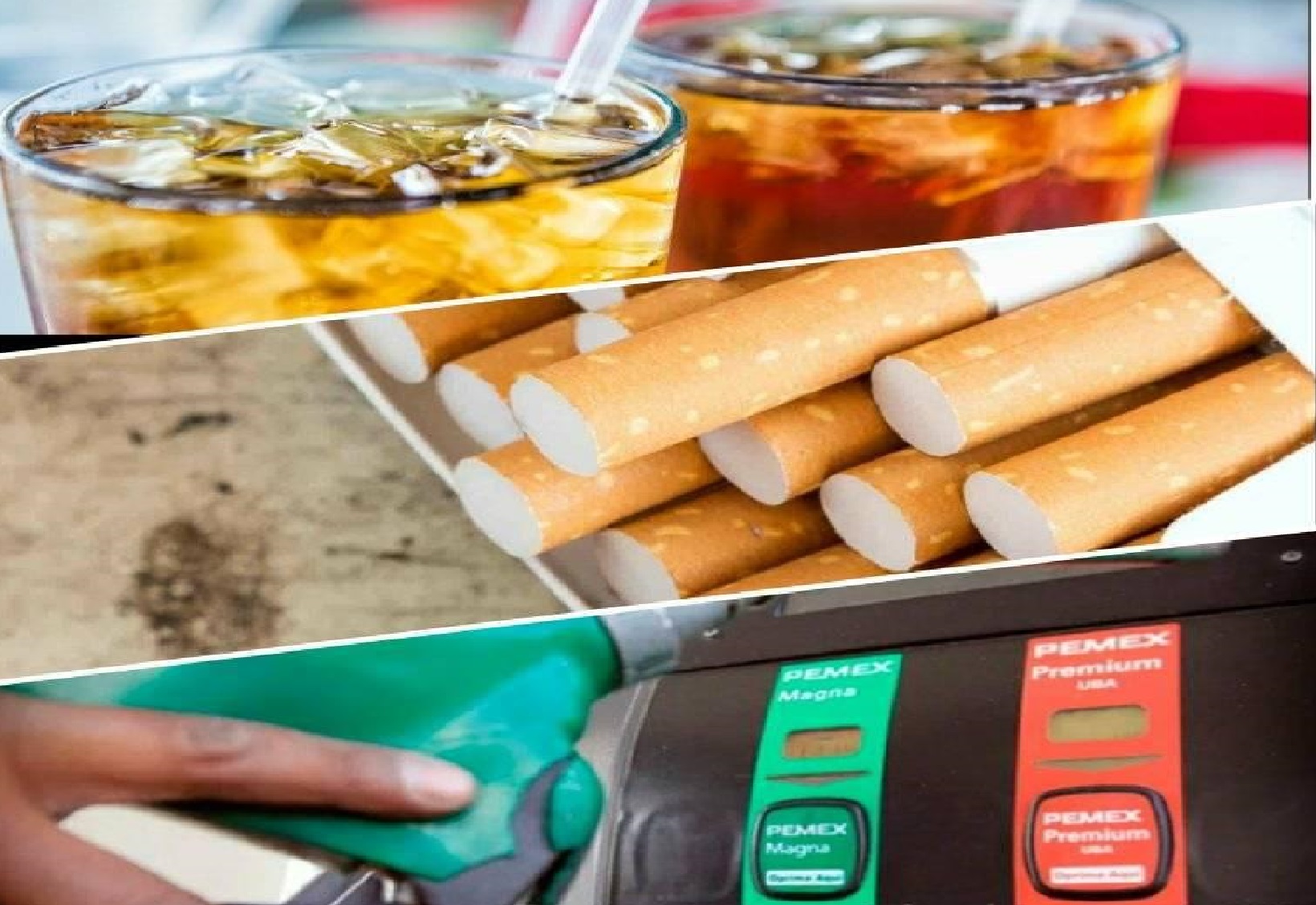 Refresco, cigarros y gasolina aumentaran de precio para 2021