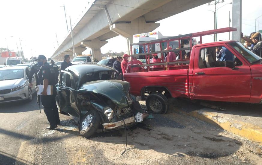 (VIDEO) Así fue el accidente en Av. Las Torres en Toluca
