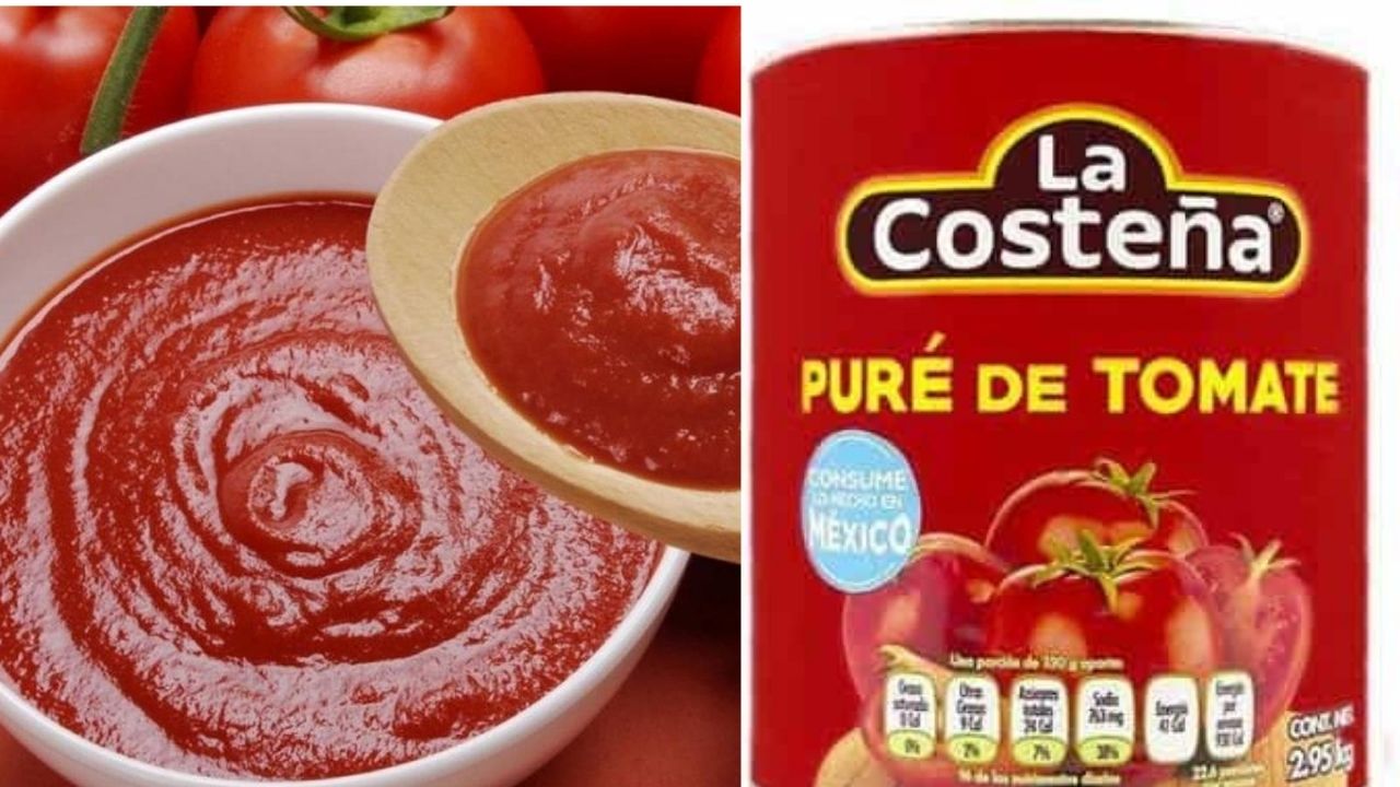 Estas son las marcas de puré de tomate más dañinas a la salud - Profeco