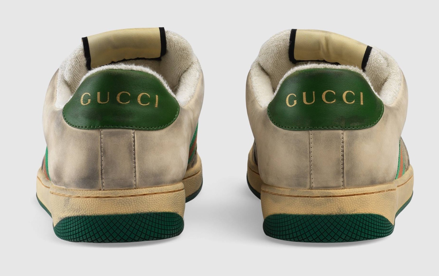 Gucci ofrece modelo de «tenis sucios» por 15 mil pesos