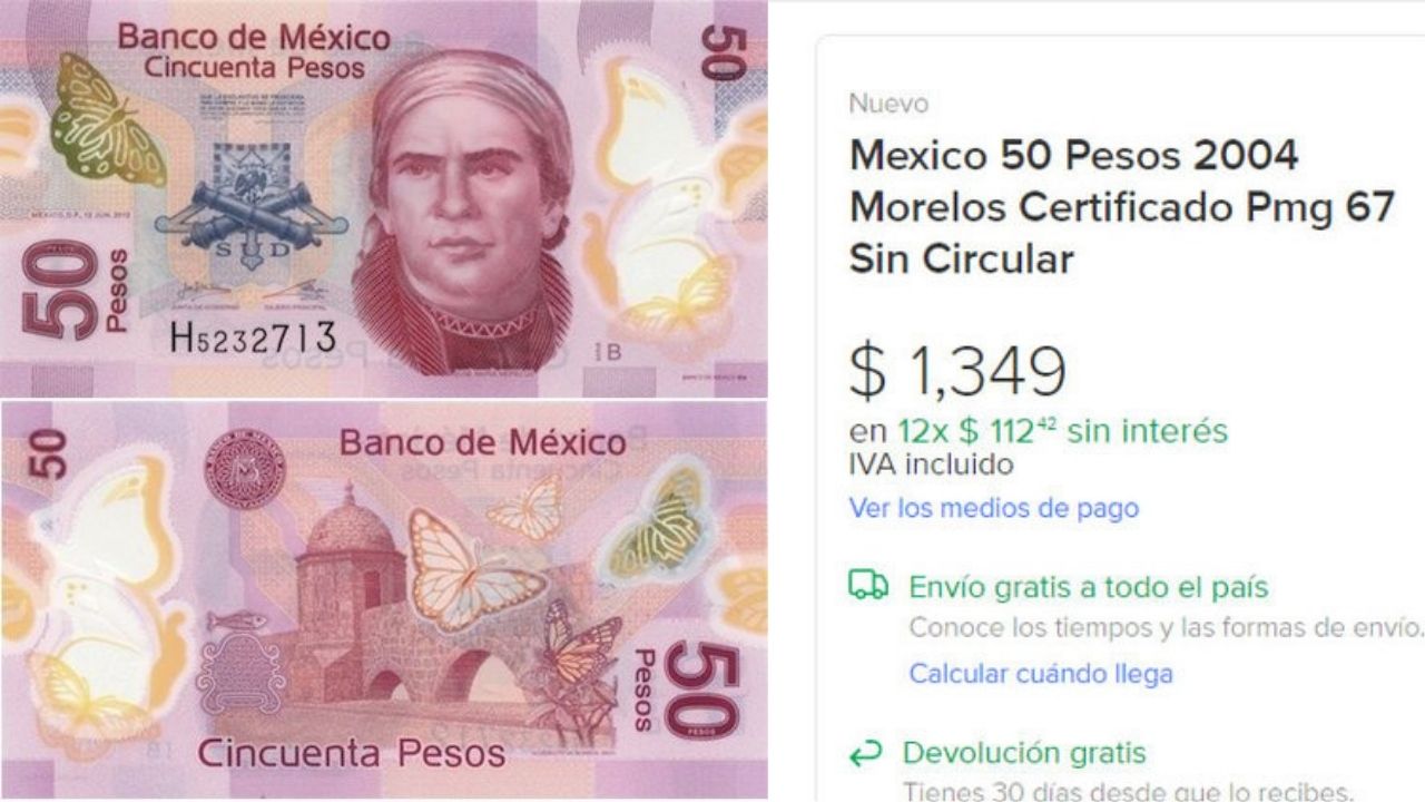 Banxico: Billete de 50 pesos saldrá de circulación y aumenta su valor