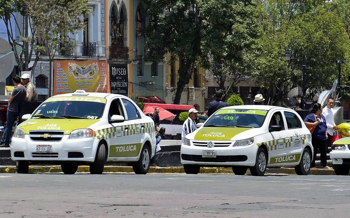 Estas son las rutas más peligrosas para tomar un taxi en Toluca