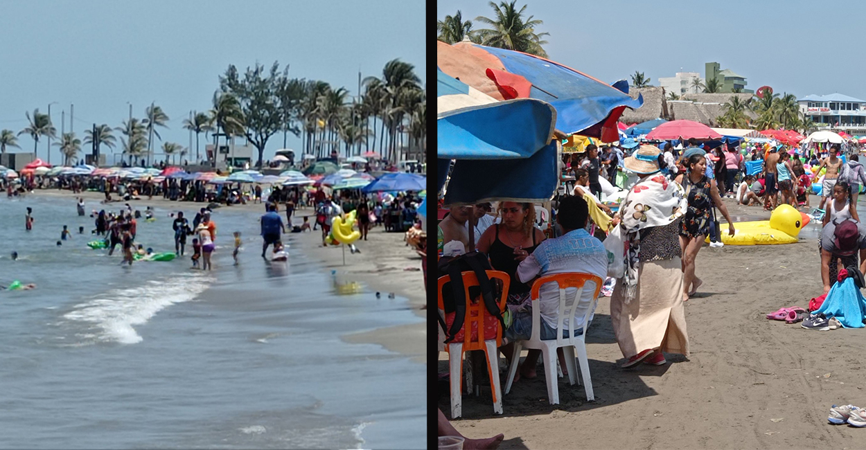 Veracruz – balnearios y playas llenos por turistas en plena pandemia
