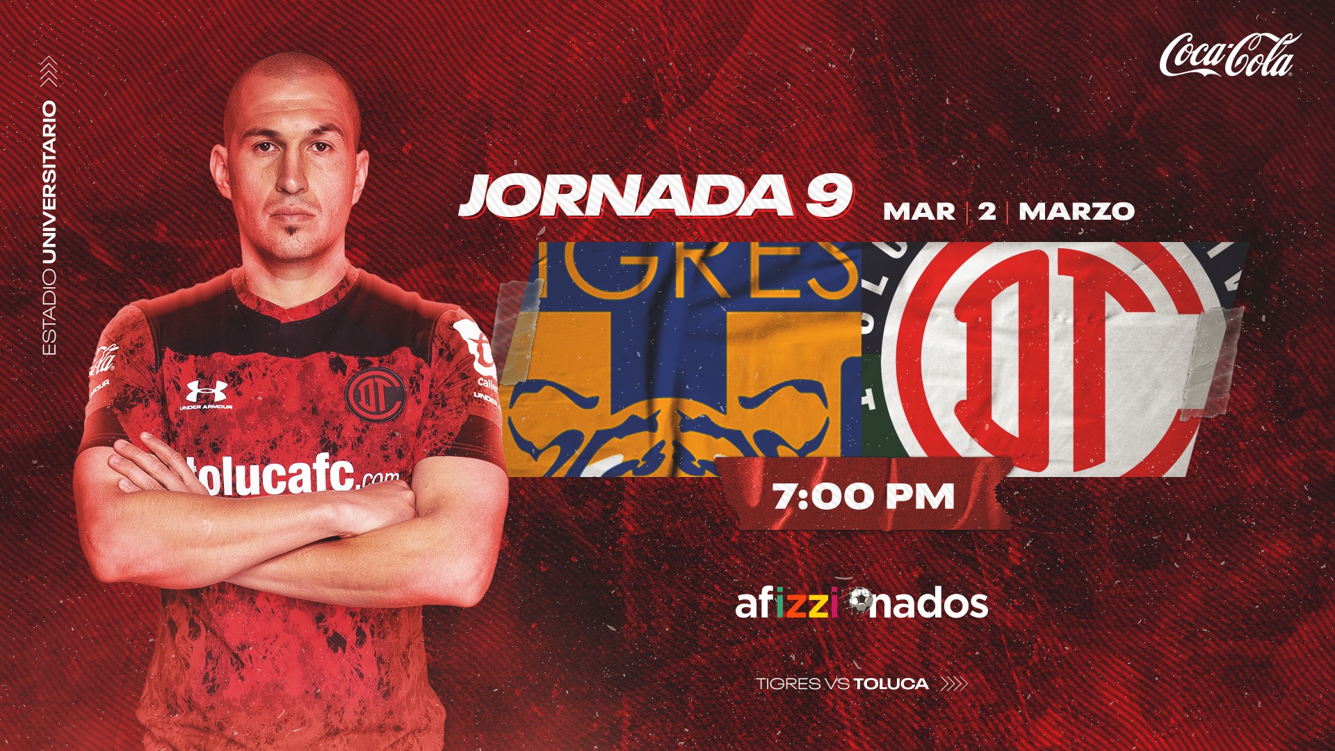 Tigres vs Toluca: el partido más interesante de la Jornada 9