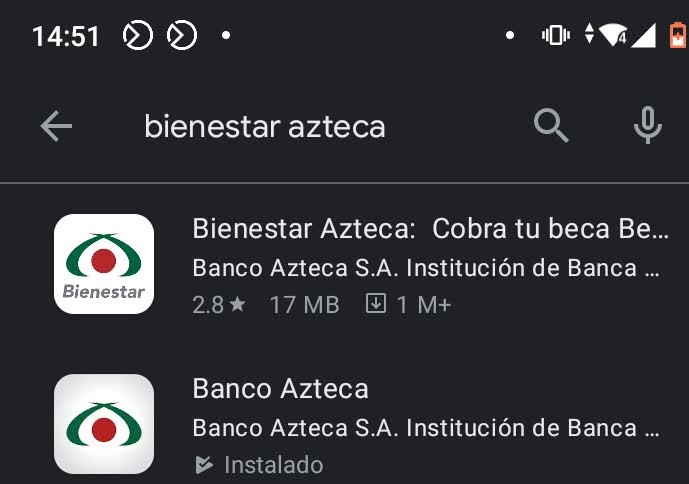 Becas Benito Juárez bajar la app bienestar azteca