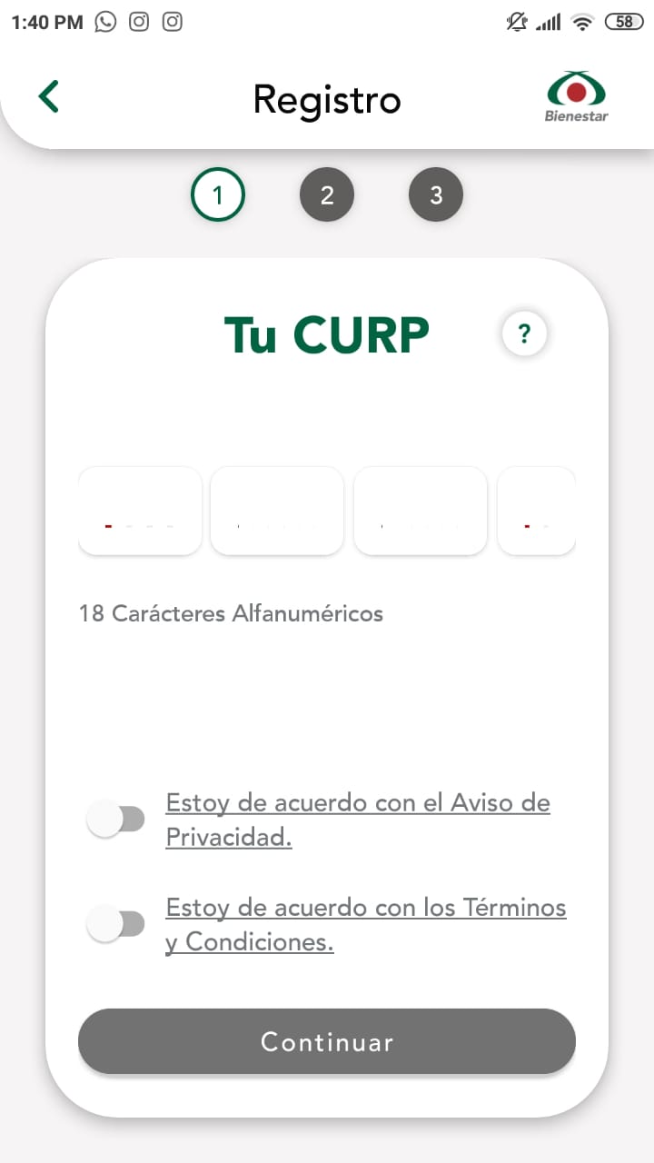 Código qr o de barras imagen ilustrativa de bienestar azteca app