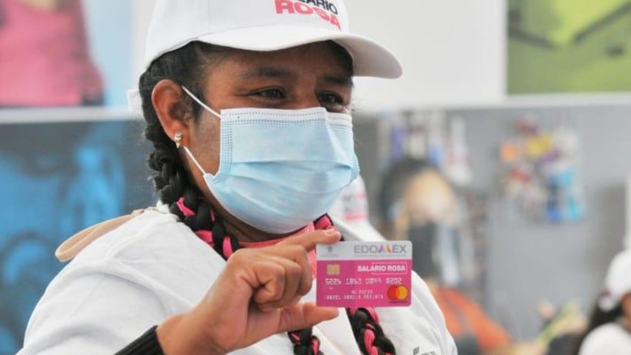 Salario Rosa Edomex - Registro para obtener apoyo de 2 mil 400 pesos