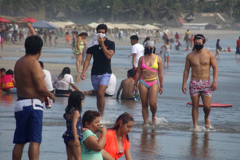 Algunas playas de México dieron a conocer las medidas sanitarias que se estarán implementando durante las vacaciones de semana santa