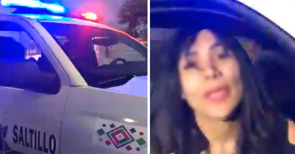 Viral: Mujer causa accidente por conducir borracha y la llaman #LadyCopas || VIDEO