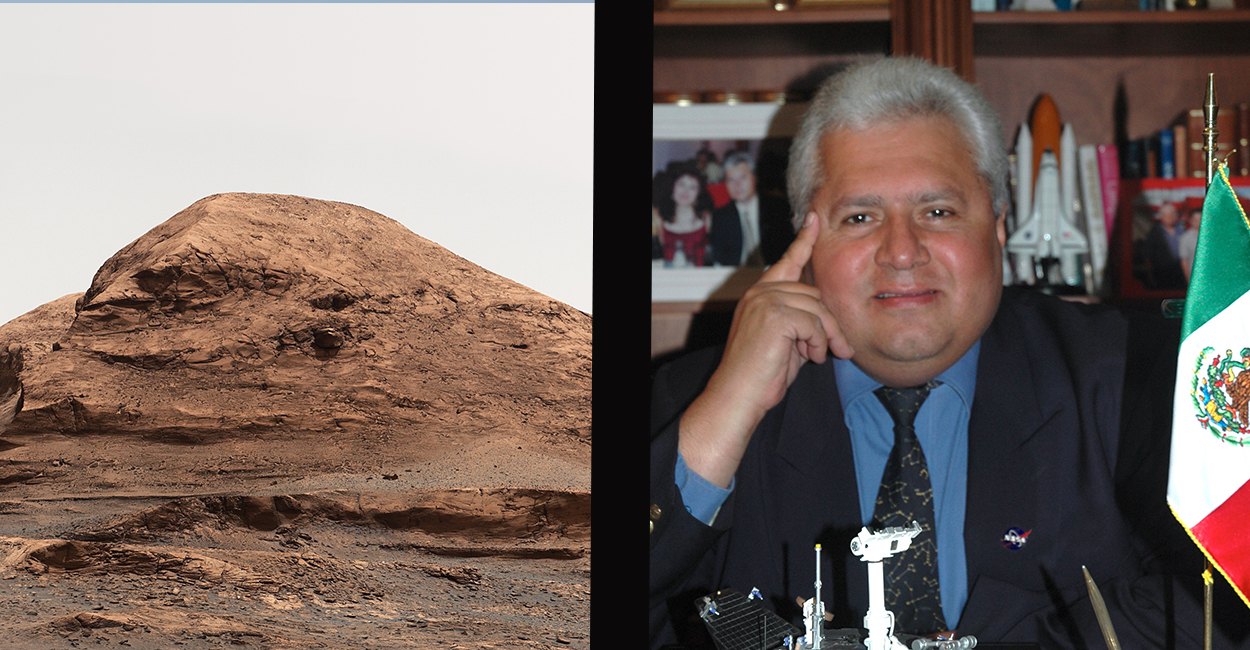 Rafael Navarro, así fue nombrada una Colina en Marte en honor al Científico mexicano
