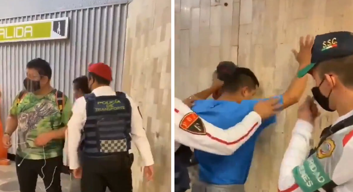 Metro CDMX: Usuario pretendía agredir a pareja gay después de besarse