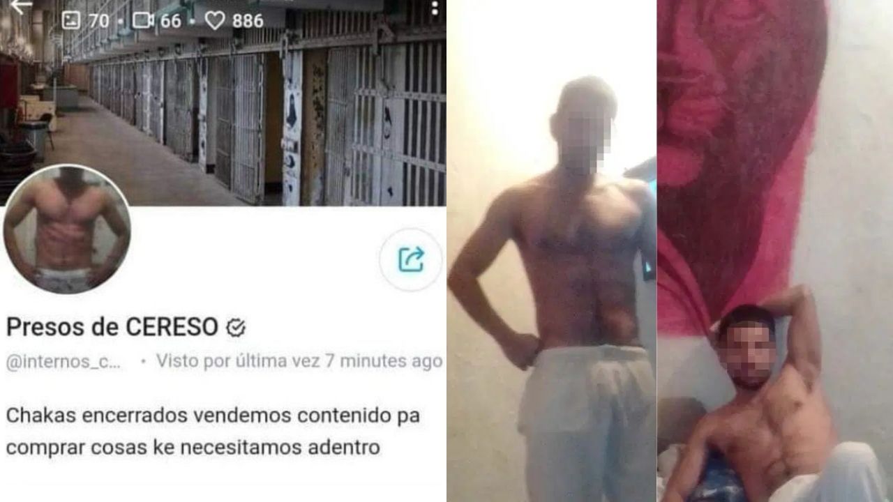 Presos abren cuenta de Only Fans y suben sus fotos desde la cárcel