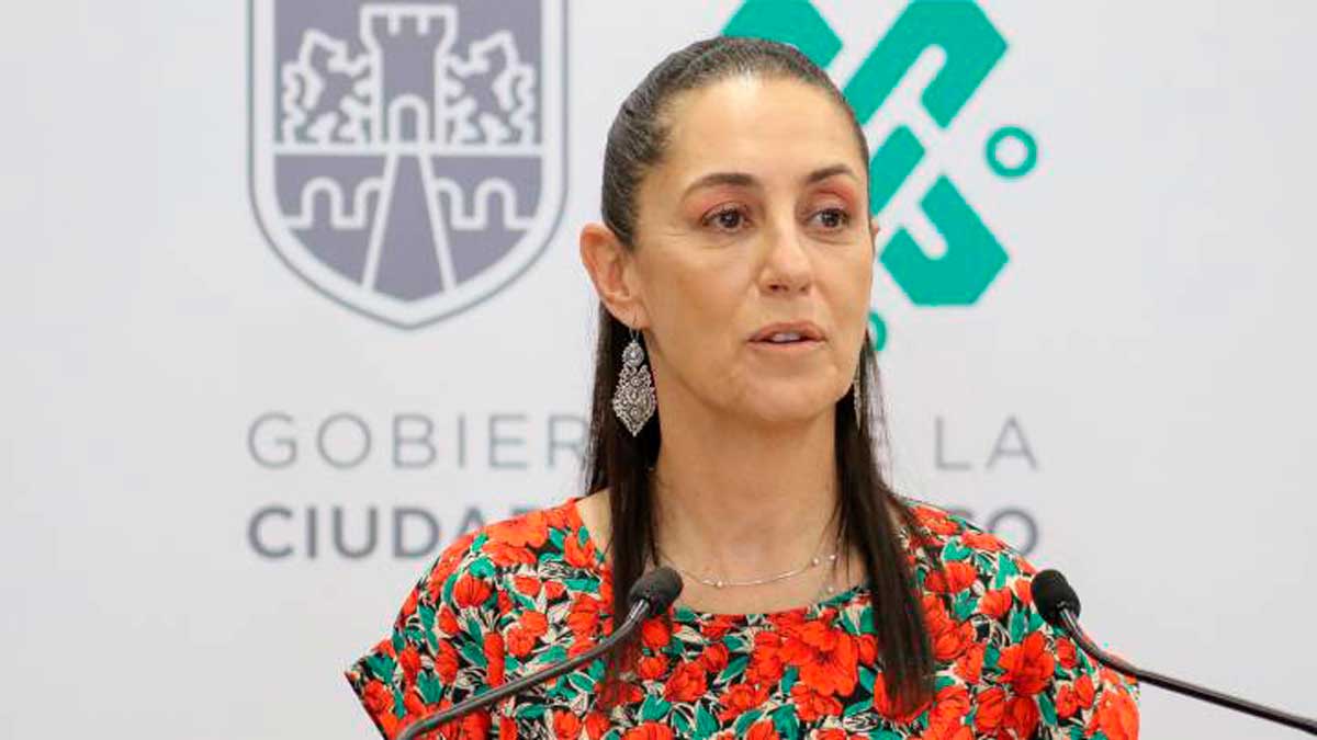 La jefa de gobierno Claudia Sheinbaum prevé semaoro verde para la CDMX para el mes de junio