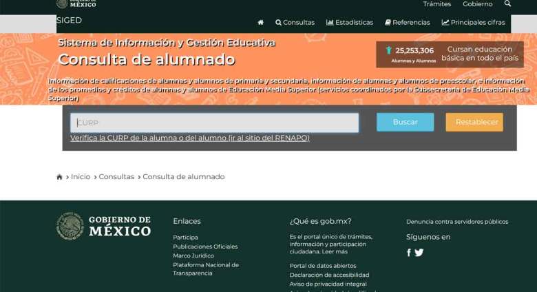 SIGED - ¿Cómo sacar la boleta de calificaciones del Estado de México?