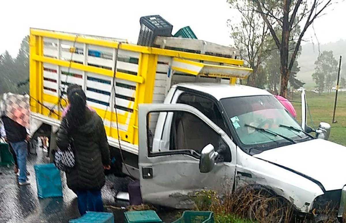 Accidente automovilístico en Villa Victoria dejó como saldo 7 personas lesionadas