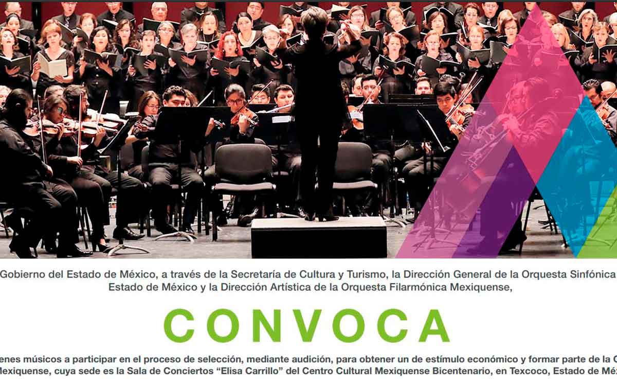 Convocatoria Orquesta Filarmónica Mexiquense: ¿Cómo solicitar la beca del Edomex de hasta 17 mil?